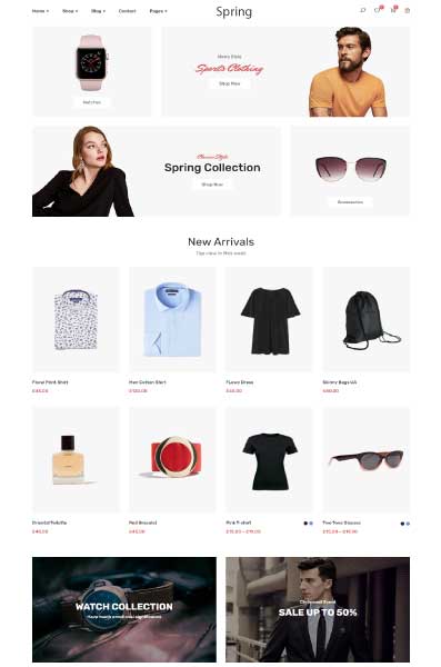 Ecommerce website