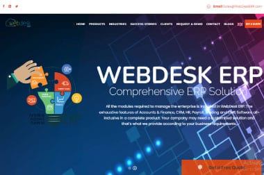 Webdesk ERP Image