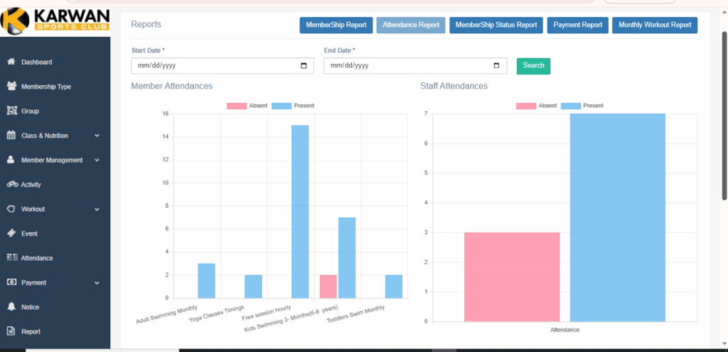 Gym Managment Software