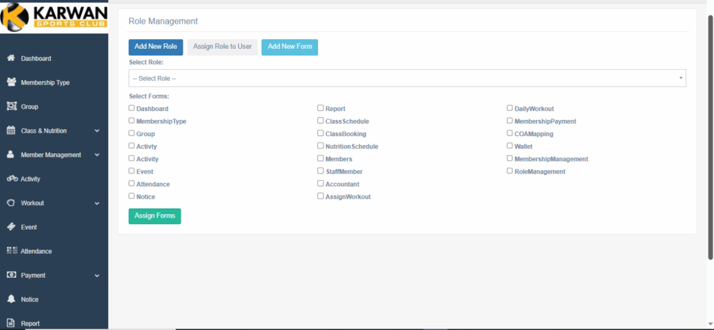 Gym Managment Software